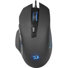 Мышь Redragon Gainer 75170, проводная, оптическая, 6 кнопок, 1000–3200 DPI, USB