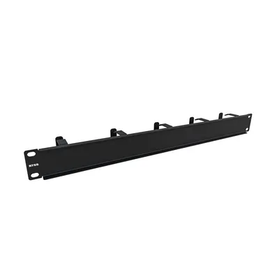 Организатор кабельный NTSS NTSS-HORG-1U-5(45)-BL, 19" 1U, 5 колец, глубина 45 мм