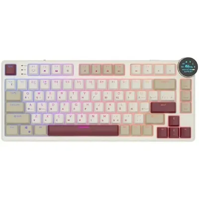 Клавиатура Royal Kludge 6977576550694, RK N80, 80 клавиш, Bluetooth/2.4ГГц/USB