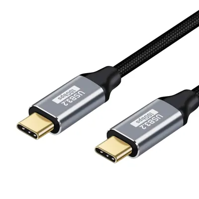 Кабель Bion BXP-CCP-USBC3.1-CMCM-3M-B, USB Type-C, 3м, 100W, 10 Гбит/с