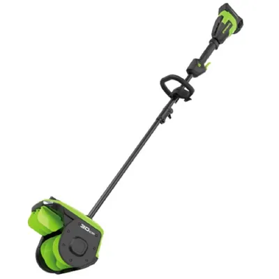 Снегоуборщик Greenworks GD40SS2, аккумуляторный 40 В, 30 см, бесщеточный