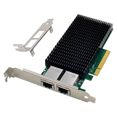Сетевой адаптер PCIe ORIENT XWT-INT540L2PE8, 2×RJ45 10GbE, Intel X540