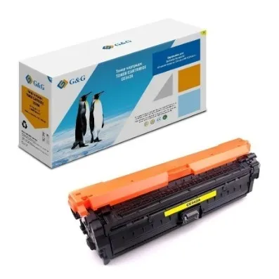 Картридж G&G GG-CE342A, жёлтый, 15 000 страниц, для HP CLJ M775
