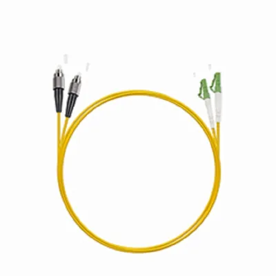 Патч-корд оптический Cabeus FOP(d)-9-LC/APC-FC/UPC-3m, duplex, OS2, LC/APC–FC/UPC, 3 м, LSZH
