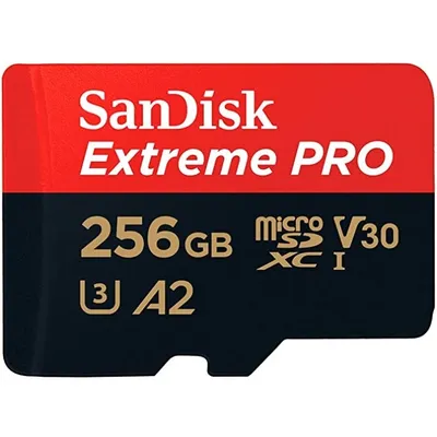 Карта памяти SanDisk SDSQXCD-256G-GN6MA, microSDXC 256 ГБ, UHS-I U3, 200МБ/с