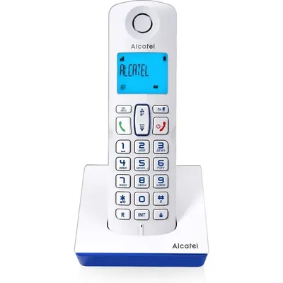Радиотелефон Alcatel S230 RU, DECT, АОН, белый