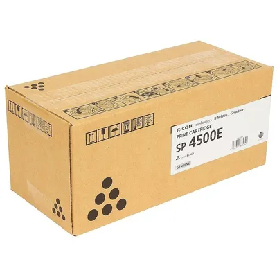 Тонер-картридж Ricoh тип SP 4500E, черный, 6000 страниц