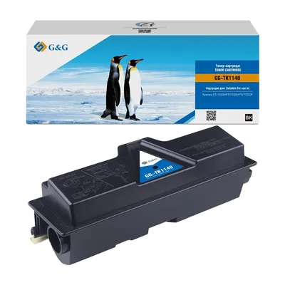 Картридж G&G GG-TK1140, черный, 7200 стр., для Kyocera FS-1035/1135/M2535dn, с чипом