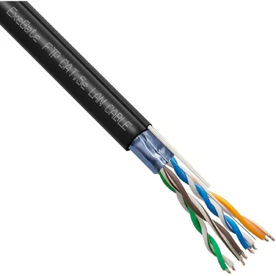 Кабель ExeGate EX241488RUS, FTP 4 пары кат.5e, 24AWG, внешний, 305 м