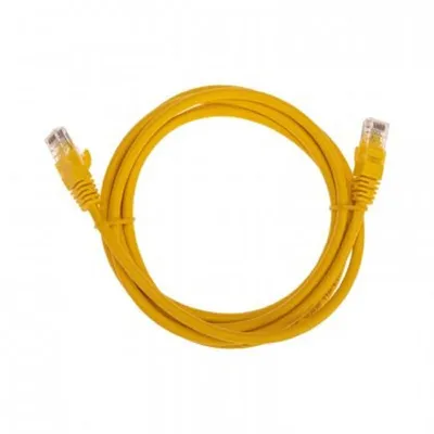 Патч-корд Rexant 02-0295-2, cat.6, RJ45, 2 м, желтый