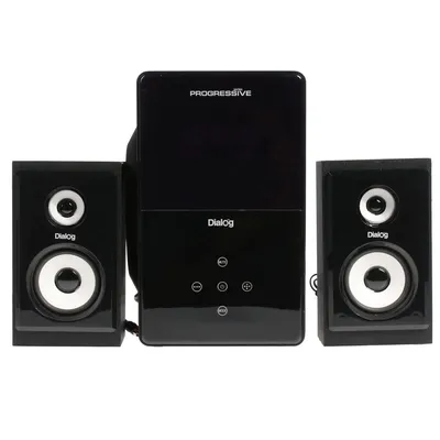 Колонки Dialog AP-220, 2.1, 30+2×15W RMS, MP3/USB/SD