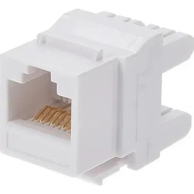 Модуль Keystone 5bites KJU55-02W, UTP, Cat 5e, 110 IDC, 180°