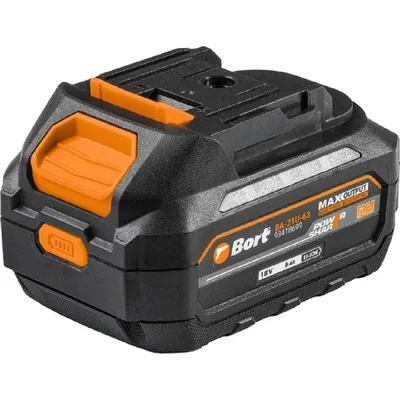 Аккумулятор Bort BA-21U-63, 18 В, 6 А·ч, Li-Ion, Makita 18V LXT