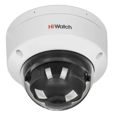IP-камера HiWatch DS-I252L(2.8mm), 2 Мп, купольная, ColorVu, IP67