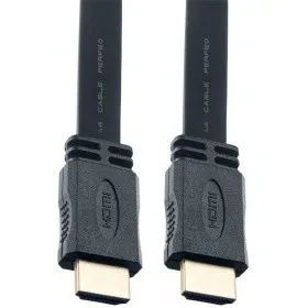 Кабель HDMI Perfeo H1302, 1.4, плоский, 2м