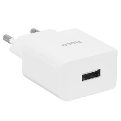 Сетевое ЗУ Hoco HC-83882, 1 USB, 10.5W, белый