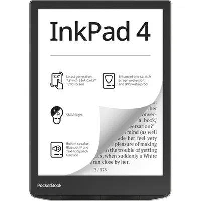 Электронная книга PocketBook 743G Ink Pad 4 32GB Stardust Silver