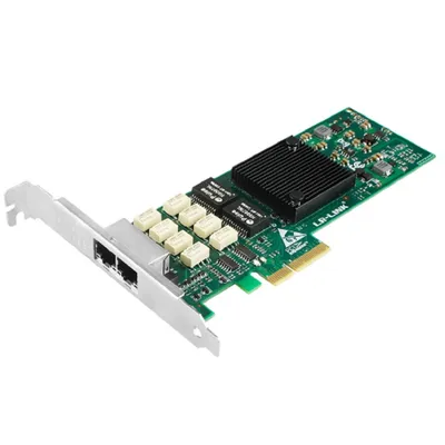 Сетевая карта LR-link LREC9712HT-BP, 2×1GbE RJ-45, PCIe x4, Intel I350 Bypass