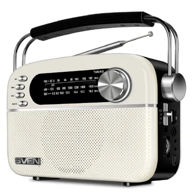 Радиоприемник Sven SV-020439, портативный, BT, FM/AM/SW
