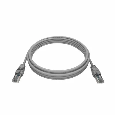 Патч-корд NTSS NTSS-PC-PM-UTP-RJ45-5e-2.0-LSZH-GY, UTP Cat5e, 2м, LSZH, серый