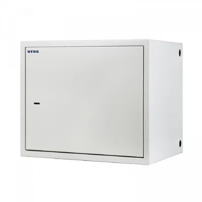 Шкаф NTSS WAR 10U 600×500 мм, настенный антивандальный, IP31, RAL 7035