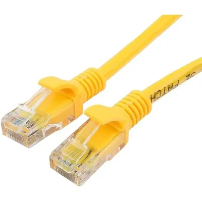 Патч-корд Cablexpert PP6U-1M/Y, кат.6, 1 м, желтый