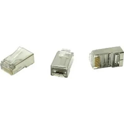 Коннектор 5bites US060A, RJ-45 8p8c, экранированный, золото