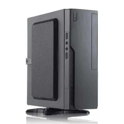 Корпус Foxline FL-BQ5-FLX220-U32, mITX, 220 Вт TFX, 2×USB 3.0, Slim-Desktop