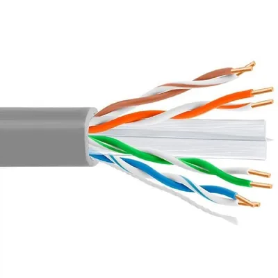 Кабель витая пара 5bites US6575-305A, Cat.6, UTP, 305м, бухта