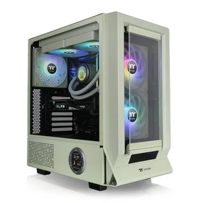 CA-1Z3-00MEWN-00 - Корпус Thermaltake Ceres 350 MX Matcha Green без БП (CA-1Z3-00MEWN-00)  от 100 т.р.