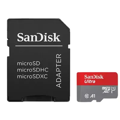 Карта памяти SanDisk SDSQUAB-064G-GN6MA, microSDXC 64GB, UHS-I, R 140 МБ/с
