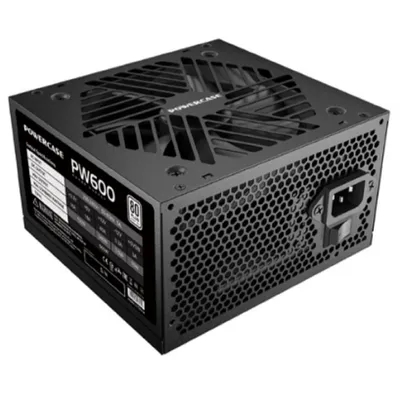 Блок питания PowerCase PS-600W-DC, 600Вт, ATX, 80+, APFC