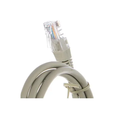 Патч-корд Cablexpert PP12-1M, UTP Cat.5e, 1 м, многожильный, серый