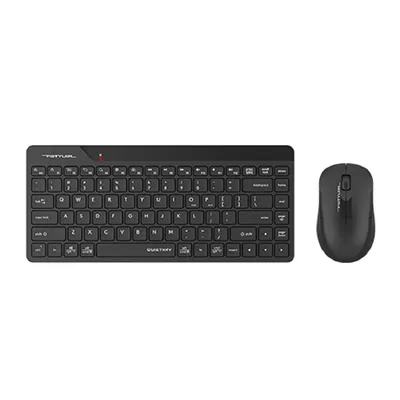 Повреждение упаковки Комплект клавиатура+мышь беспров. A4TECH Fstyler  FG2200 Air2 black (USB, slim) (FG2200 AIR2 BLACK)