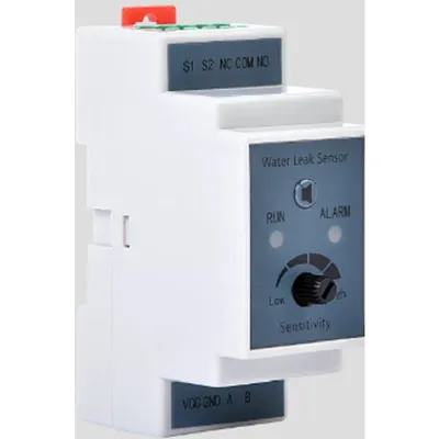 Модуль обнаружения протечки ЦМО R-WL-2S, реле NO/NC, DIN-рейка, 10-30 VDC