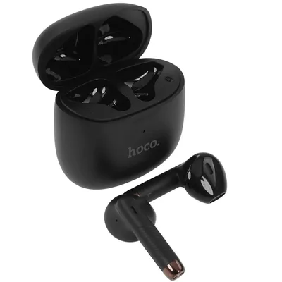 Наушники беспроводные hoco ES56, Bluetooth 5.1, вкладыши, чёрные