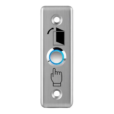 Кнопка Tantos 00-00017678, TDE-02 Light, с подсветкой, металлическая