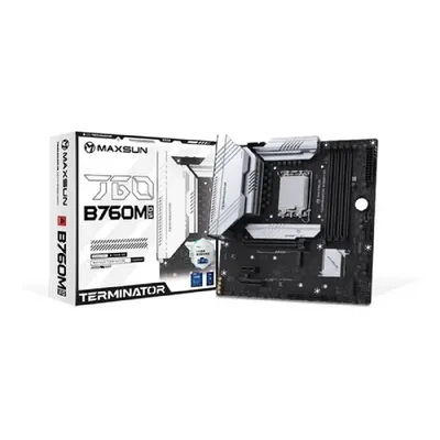 Материнская плата MAXSUN MS-Terminator B760M D5 WiFi V1/V2, Socket 1700, mATX, DDR5, Wi-Fi