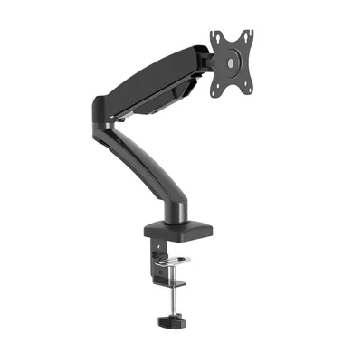 Крепление для монитора Wize WDA1-32, 14"-32", газ. пружина, VESA 75x75/100x100, черный