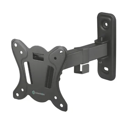 Кронштейн ONKRON NP14, 10"-32", наклонно-поворотный, VESA 100x100, черный