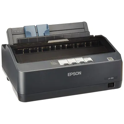 Принтер матричный Epson LX-350, A4, 9 игл, 80 колонок, 357 зн/с, USB/LPT/COM