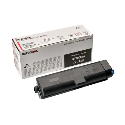 Тонер-картридж Integral TK-1150 для Kyocera Ecosys, черный, 3000 страниц, с чипом