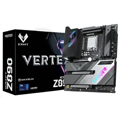 Материнская плата MAXSUN MS-iCraft Z890 VERTEX, Socket 1851, ATX, DDR5, Wi-Fi 7