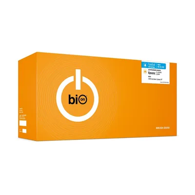 Картридж Bion BCR-TK-590C, для Kyocera FS-C2026MFP/C2126MFP, голубой, 5000 стр., с чипом