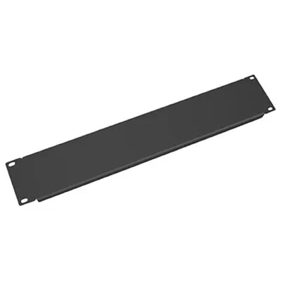 Фальш-панель Cabeus SH-J019-2U-BK, 19", 2U, 482×88×10 мм, сталь, чёрная