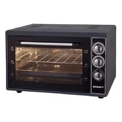 Мини-печь Kraft KF-MO 3800 BL, 38 л, 1500 Вт, 320 °C, чёрная