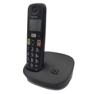 Радиотелефон Panasonic KX-TGU110RUB, большие кнопки