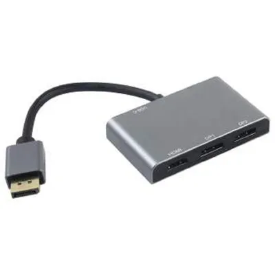 Разветвитель ORIENT C803, DisplayPort 1.4 -> HDMI/2xDP, 8K@60Hz