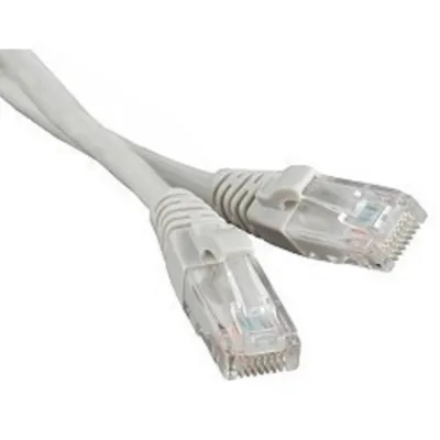 Патч-корд Hyperline PC-LPM-UTP-RJ45-RJ45-C5e-15M-LSZH-GY, U/UTP Cat.5e, 15 м