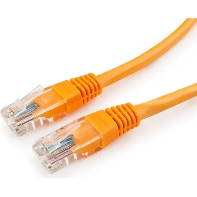 Патч-корд Cablexpert PP12-1.5M/O, кат.5e, 1.5м, оранжевый